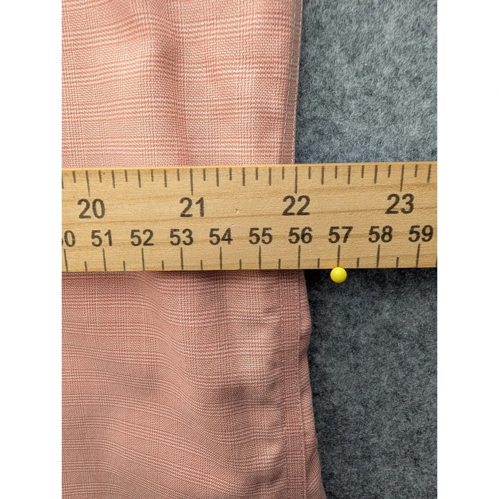 Banana Republic Men's Shirt Large Pink Button Up Non-iron Standard Fit